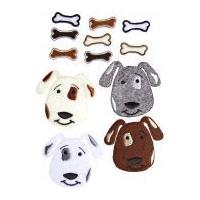 Simplicity Puppies Motif Appliques