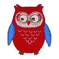 Simplicity Owl Motif Applique