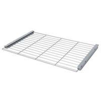 Silver Gloss Wire Shelf (L)580mm (D)380mm