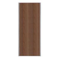 Single Panel Walnut Effect Mix & Match Sliding Wardrobe Door (H)2200 mm (W)922 mm