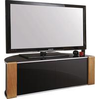 Sinter Corner LCD TV Stand Wide In High Gloss Piano Black