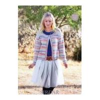 Sirdar Ladies Jacket Crofter Knitting Pattern 9705 DK