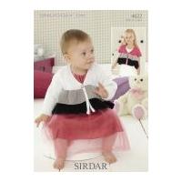 Sirdar Baby Cardigans Knitting Pattern 4622 DK