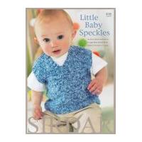 Sirdar Knitting Pattern Book Little Baby Speckles 416 DK