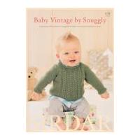 Sirdar Knitting Pattern Book Baby Vintage by Snuggly 434 DK