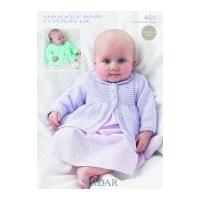 sirdar baby cardigans baby cotton knitting pattern 4421 dk