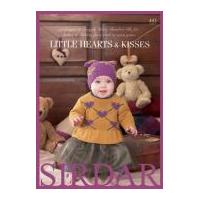 sirdar knitting pattern book baby little hearts kisses 443 dk