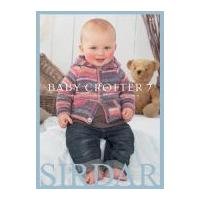 Sirdar Knitting Pattern Book Baby Crofter 7 445 DK