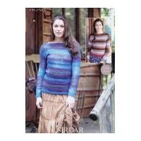 Sirdar Ladies Sweaters Hush Knitting Pattern 7097 Lace