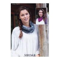 Sirdar Ladies Snoods Hush Knitting Pattern 7098 Lace