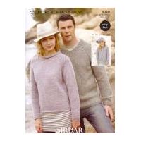 Sirdar Family Sweaters Click Knitting Pattern 8940 Chunky