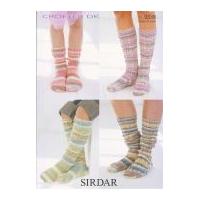 Sirdar Family Socks Crofter Knitting Pattern 9338 DK