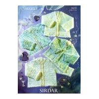 Sirdar Baby Cardigans Knitting Pattern 1633 4 Ply