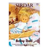 Sirdar Knitting Pattern Book Baby Doll Book 272 4 Ply, DK