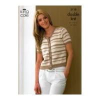 Sirdar Baby Cardigans Knitting Pattern 3110 DK