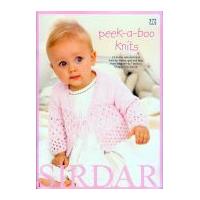 Sirdar Knitting Pattern Book Baby Peekaboo Knits 372 DK