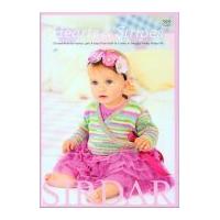 sirdar knitting pattern book baby hearts stripes 395 dk