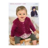 Sirdar Baby Loopy Cardigans & Hat Knitting Pattern 1269 DK