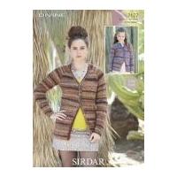 Sirdar Ladies & Girls Cardigans Divine Knitting Pattern 7177 DK