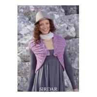 sirdar ladies bolero knitting pattern 9671 super chunky