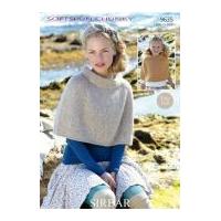 sirdar ladies girls capes softspun knitting pattern 9635 chunky