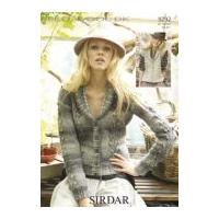 Sirdar Ladies Cardigans Knitting Pattern 9292 DK