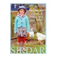 Sirdar Knitting Pattern Book Henhouse Girls & Barnyard Boys 383 Aran