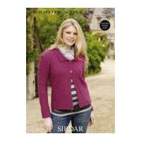 sirdar ladies cardigan knitting pattern 9223 dk