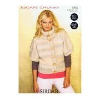 sirdar ladies cardigan knitting pattern 9256 chunky