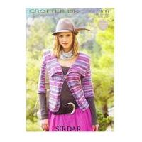 sirdar ladies cardigan knitting pattern 9191 dk