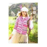 Sirdar Ladies Cardigan Knitting Pattern 9205 Chunky