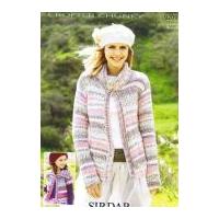 Sirdar Ladies & Girls Cardigans Knitting Pattern 9209 Chunky