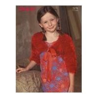 Sirdar Girls Bolero Knitting Pattern 2171 DK