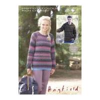 Sirdar Mens & Ladies Sweaters Colour Rich Knitting Pattern 7712 Chunky