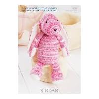 Sirdar Bunny Toy Baby Crofter Knitting Pattern 1456 DK