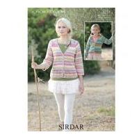 Sirdar Ladies & Girls Cardigans Crofter Knitting Pattern 7231 DK