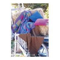 Sirdar Home Cushions & Throws Harrap Tweed Knitting Pattern 7480 DK