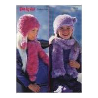 sirdar girls hats scarves knitting pattern 2010 dk