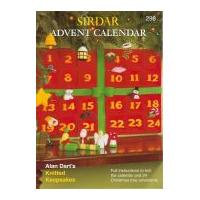 Sirdar Knitting Pattern Book Christmas Advent Calendar 298 DK