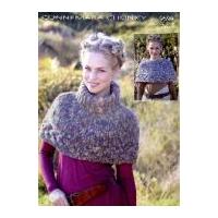 Sirdar Ladies Capes Knitting Pattern 9599 Chunky