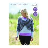 Sirdar Ladies Top Sylvan Knitting Pattern 7508 Chunky
