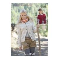 Sirdar Ladies Cardigans Click Knitting Pattern 9392 Chunky
