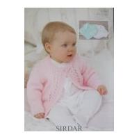 Sirdar Baby Cardigans Knitting Pattern 1793 DK