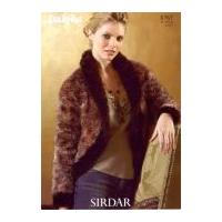 sirdar ladies cardigan knitting pattern 8767