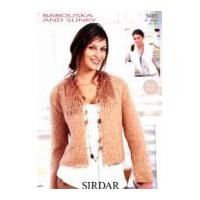 sirdar ladies cardigan waistcoat knitting pattern 9481 chunky