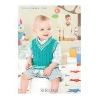 Sirdar Baby Sweater & Tank Top Knitting Pattern 4529 DK