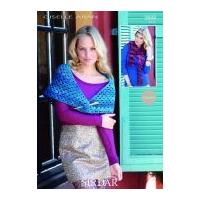 Sirdar Ladies Wrap & Scarf Giselle Crochet Pattern 9888 Aran