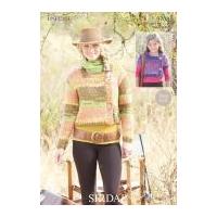 Sirdar Ladies & Girls Cardigans Indie Knitting Pattern 9708 Super Chunky