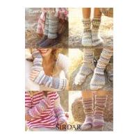 Sirdar Family Socks Crofter Knitting Pattern 9135 DK
