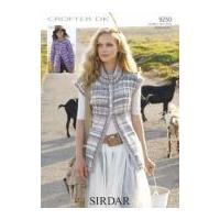 Sirdar Ladies & Girls Cardigans Crofter Knitting Pattern 9250 DK